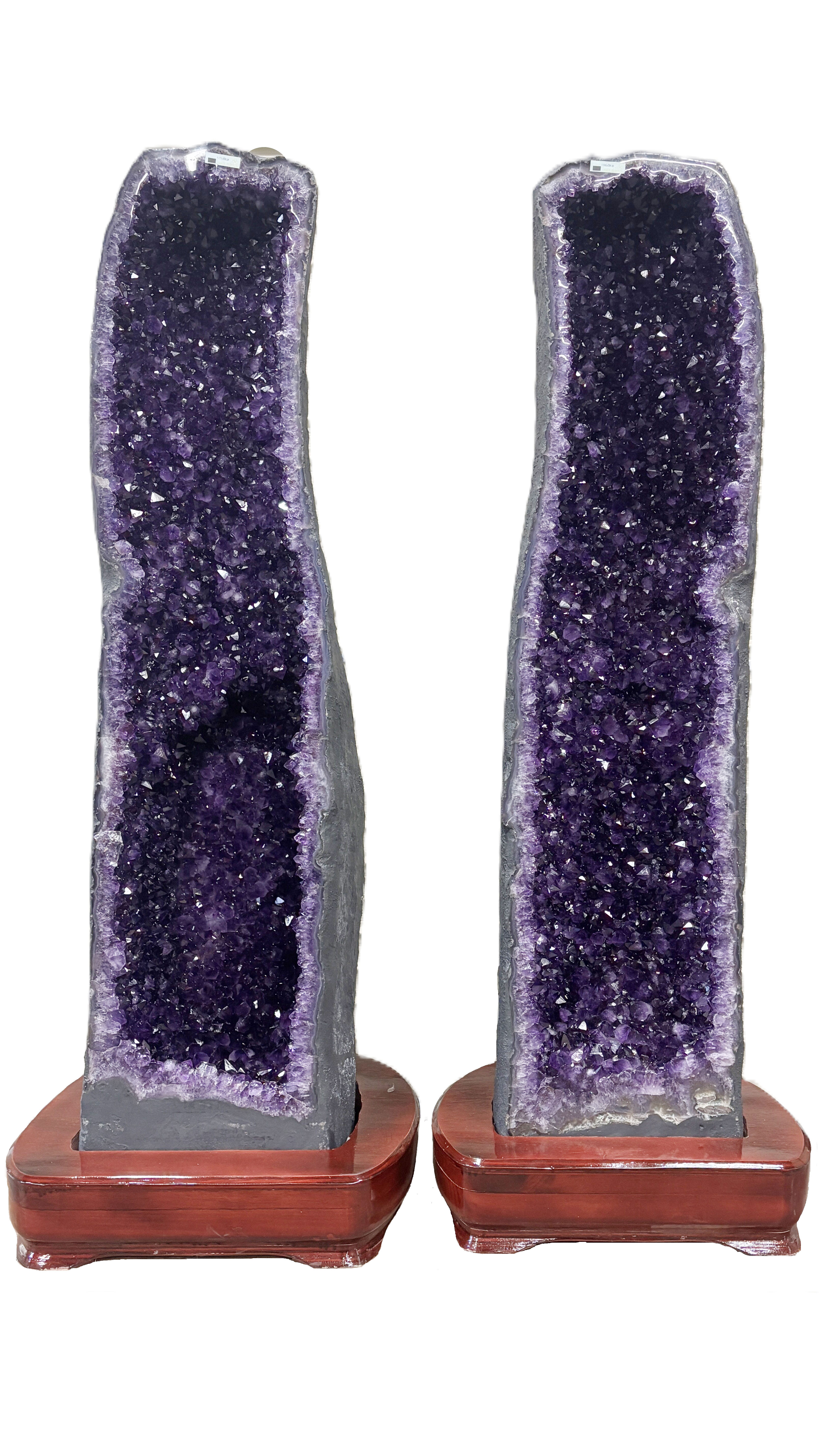 アメジストカペーラ ペア No,②｜原石 | 天然石・パワーストーンの卸